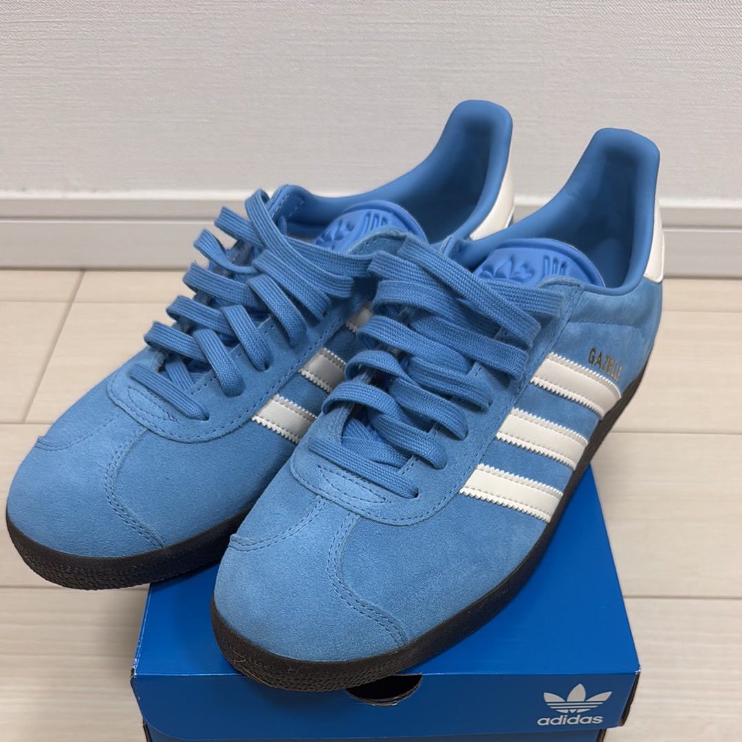 adidas Gazelle "Sky Blue/White/Gum"