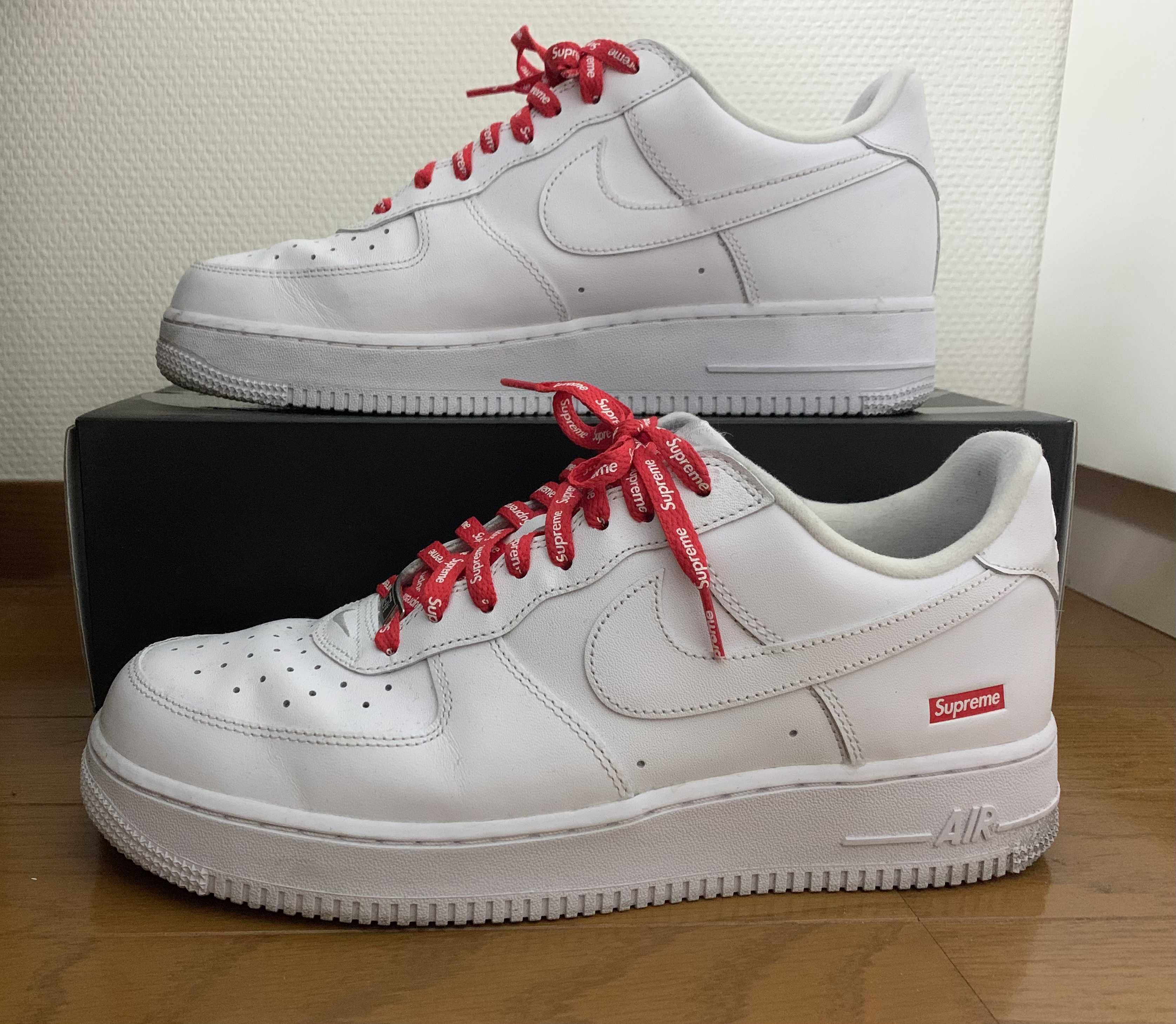 Supreme × Nike Air Force 1 Low "White"