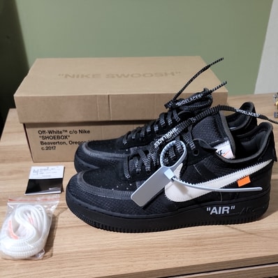 Off-White × Nike Air Force 1 Low "Black"