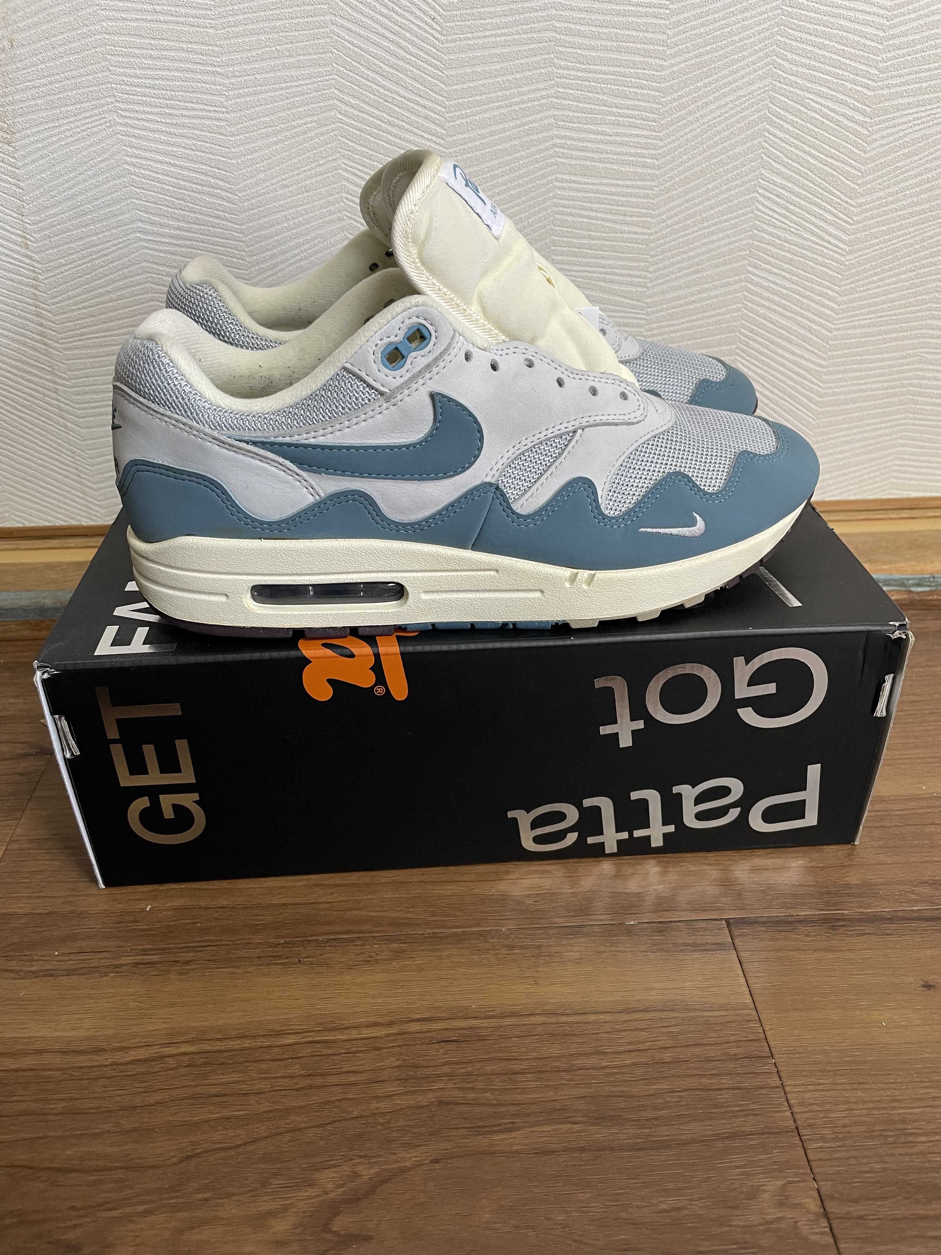 Patta × Nike Air Max 1 "Noise Aqua"