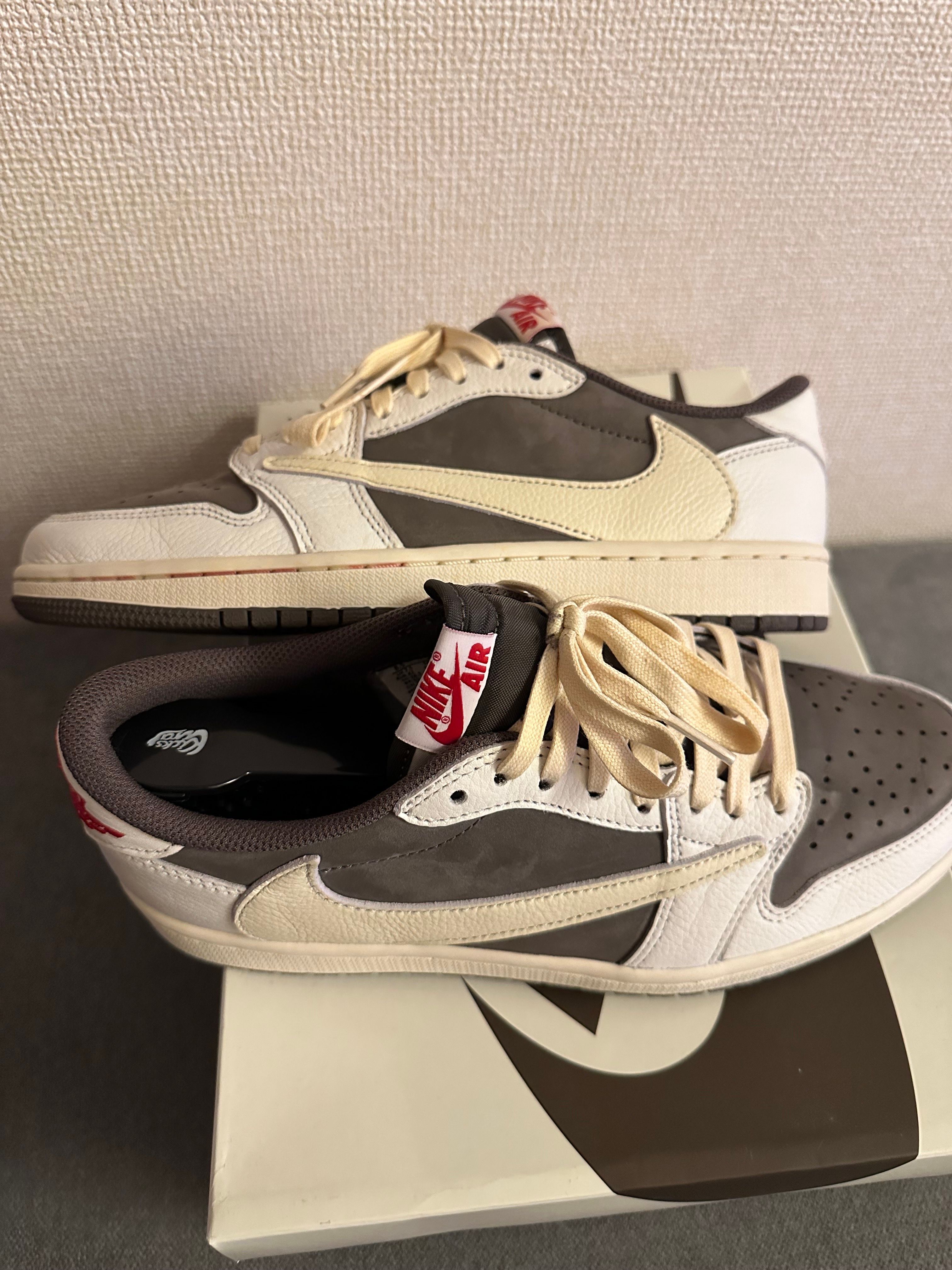 Travis Scott × Nike Air Jordan 1 Low OG SP "Reverse Mocha/Sail and Ridgerock"