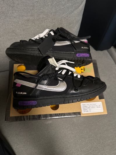 Off-White × Nike Dunk Low 1 of 50 "Lot.50"