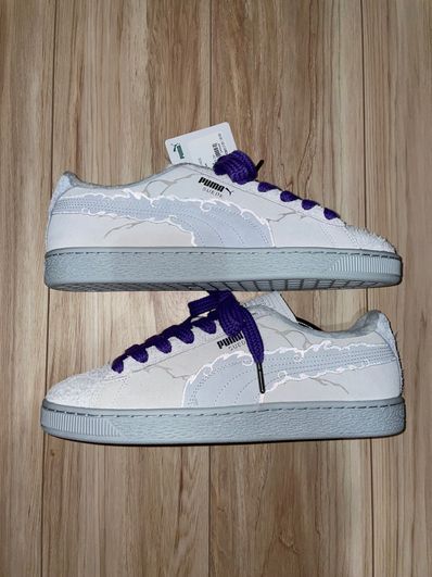 ONE PIECE × Puma Suede Lufy Gear 5 "Feather Gray/Platinum Gray"