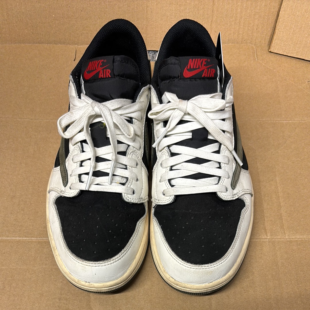 Travis Scott × Nike Women's Air Jordan 1 Low OG "Medium Olive"