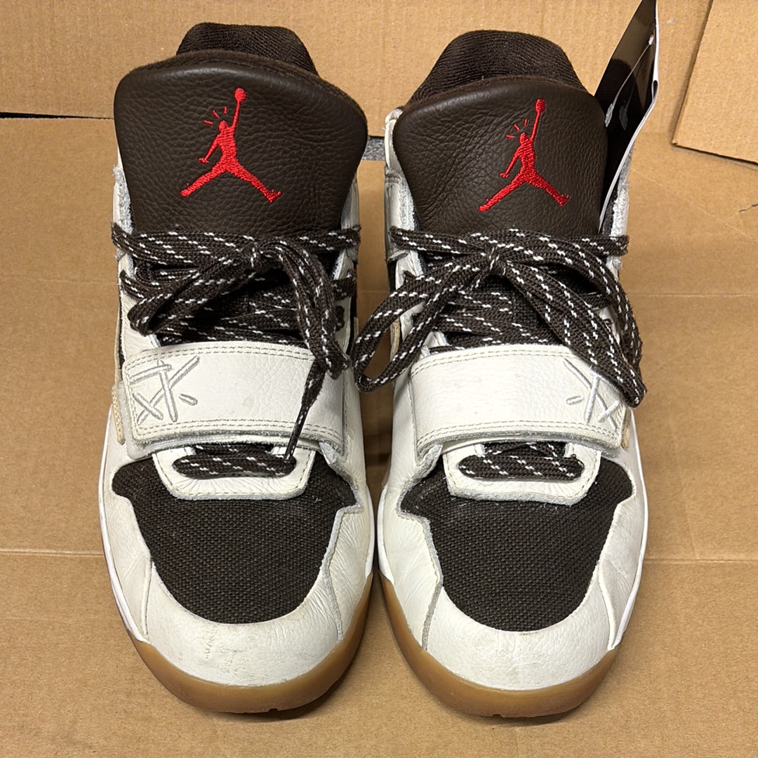 Travis Scott × Nike Jordan Jumpman Jack TR "Sail and Dark Mocha"
