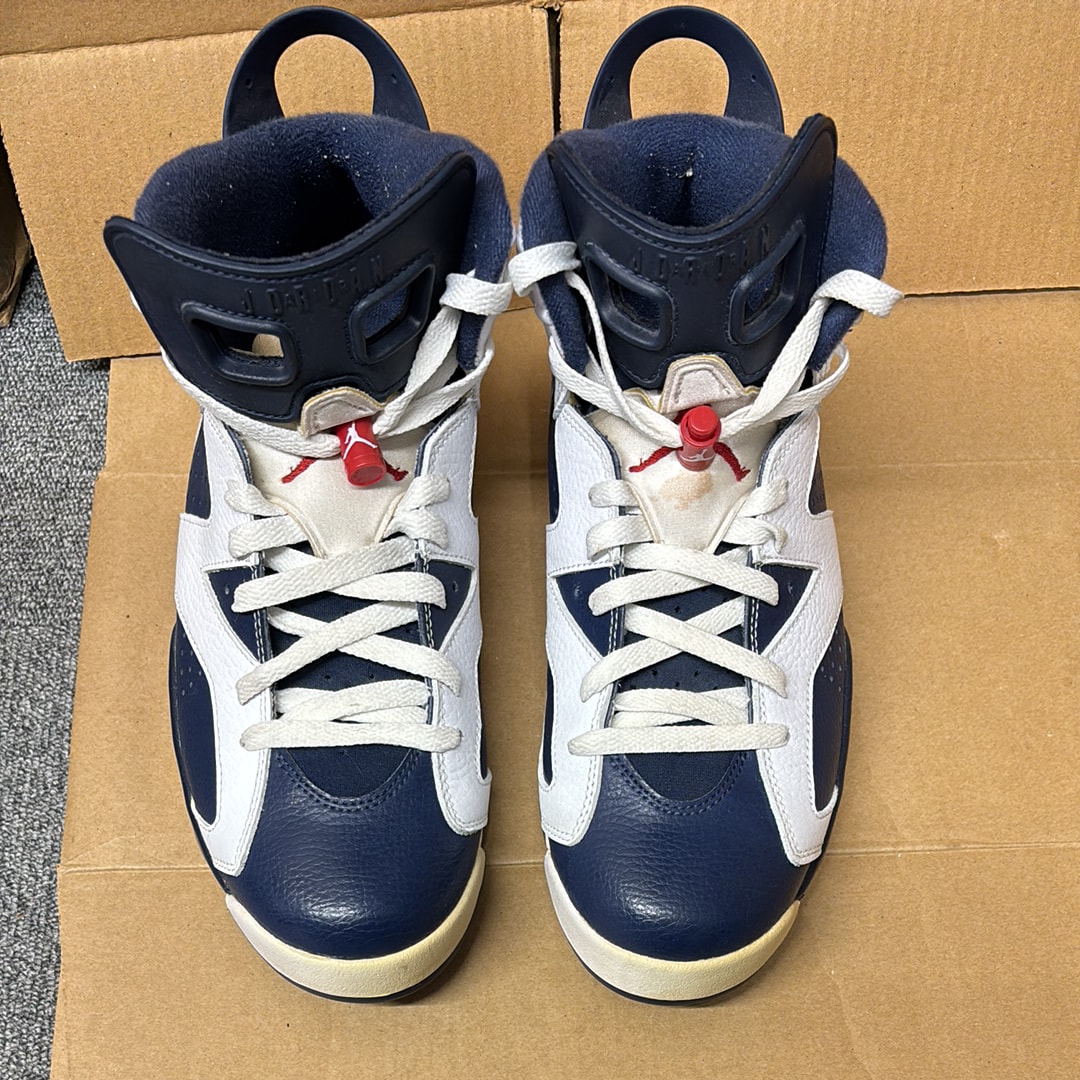 Nike Air Jordan 6 Retro "White and Midnight Navy"