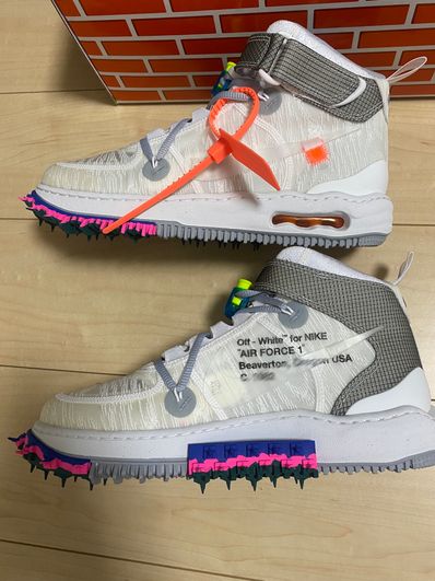 Off-White × Nike Air Force 1 Mid "White"