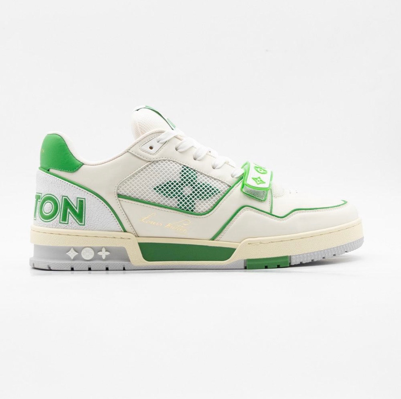 LOUIS VUITTON TRAINER LINE SNEAKER VEIL "Green"