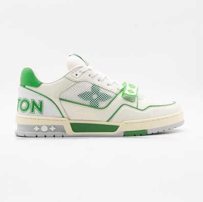 LOUIS VUITTON TRAINER LINE SNEAKER VEIL "Green"