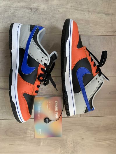 NBA × Nike Dunk Low EMB 75th Anniversary "New York Knicks"