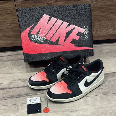 Paris Saint Germain × Nike Air Jordan 1 Low OG "Sail and Off Noir"