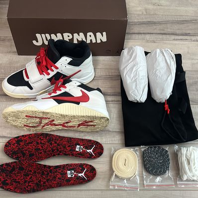 Travis Scott × Nike Jordan Jumpman Jack TR "University Red"