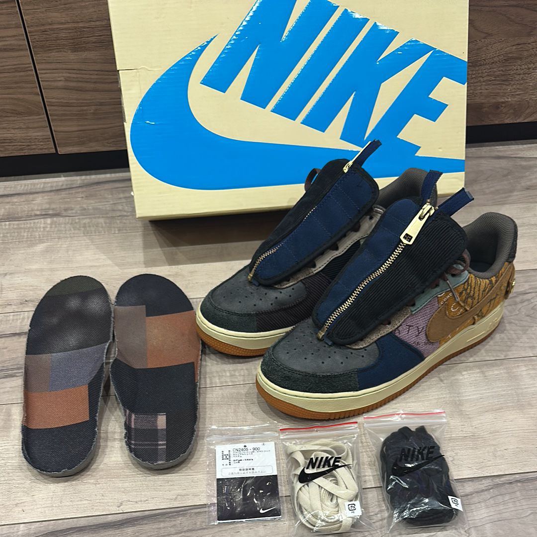 Travis Scott × Nike Air Force 1 Low Cactus Jack "Multi Color"