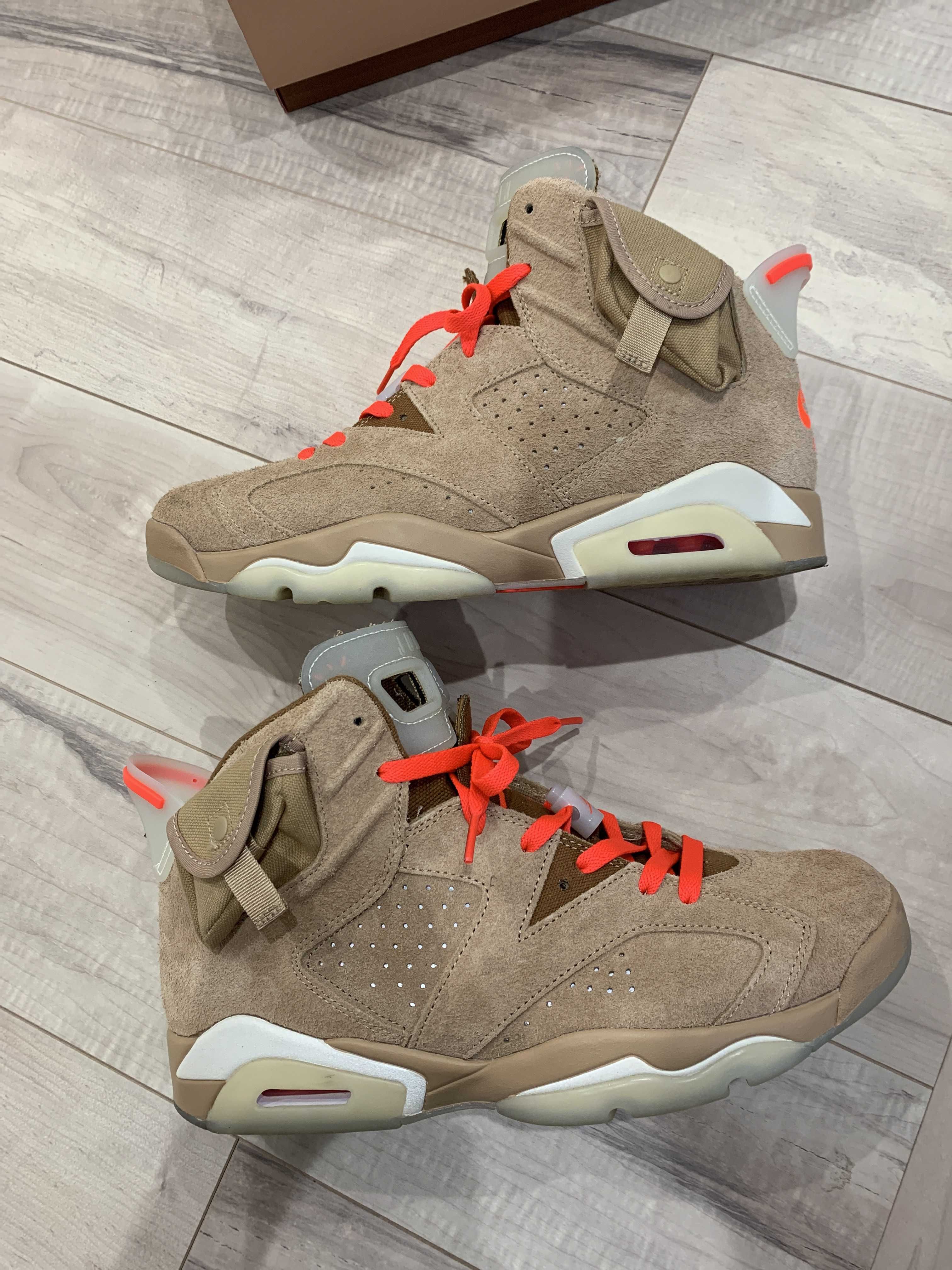 Travis Scott × Nike Air Jordan 6 "British Khaki"