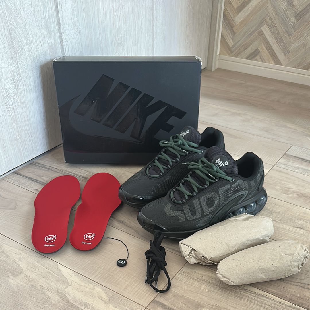 Supreme × Nike Air Max DN "Black/Galactic Jade"