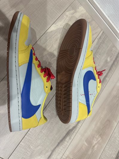 Travis Scott × Nike Women's Air Jordan 1 Retro Low OG "Canary"