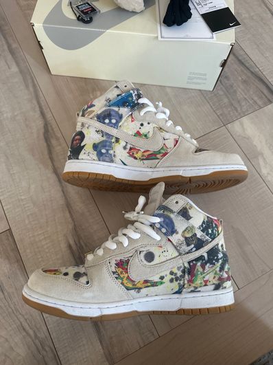 Supreme × Nike SB Dunk High "Rammellzee"