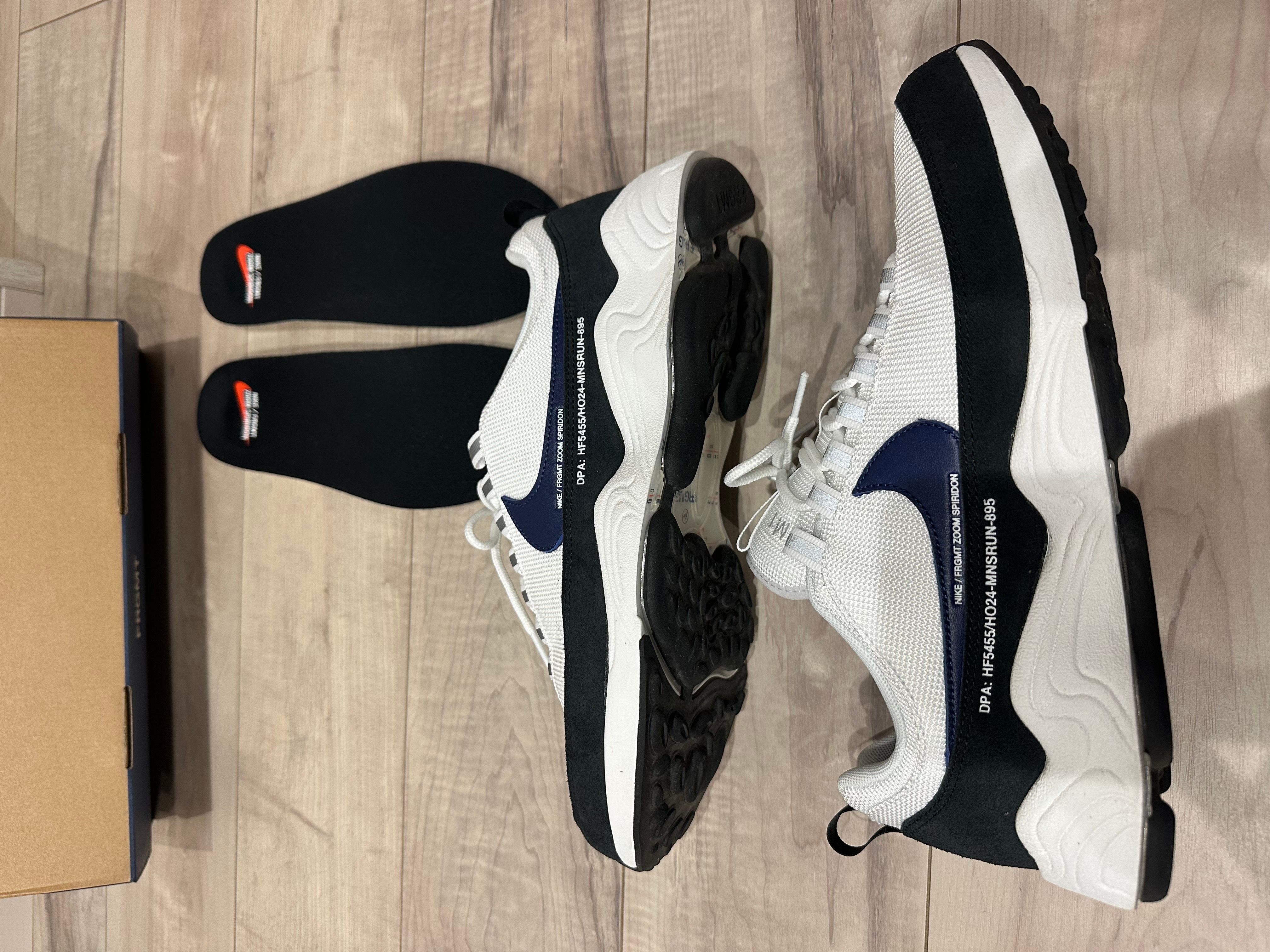 Fragment × Nike Air Zoom Spiridon SP "Blue Void"