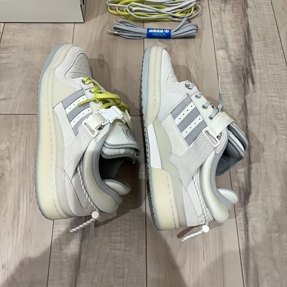 Bad Bunny × adidas Forum Low "White Bunny"