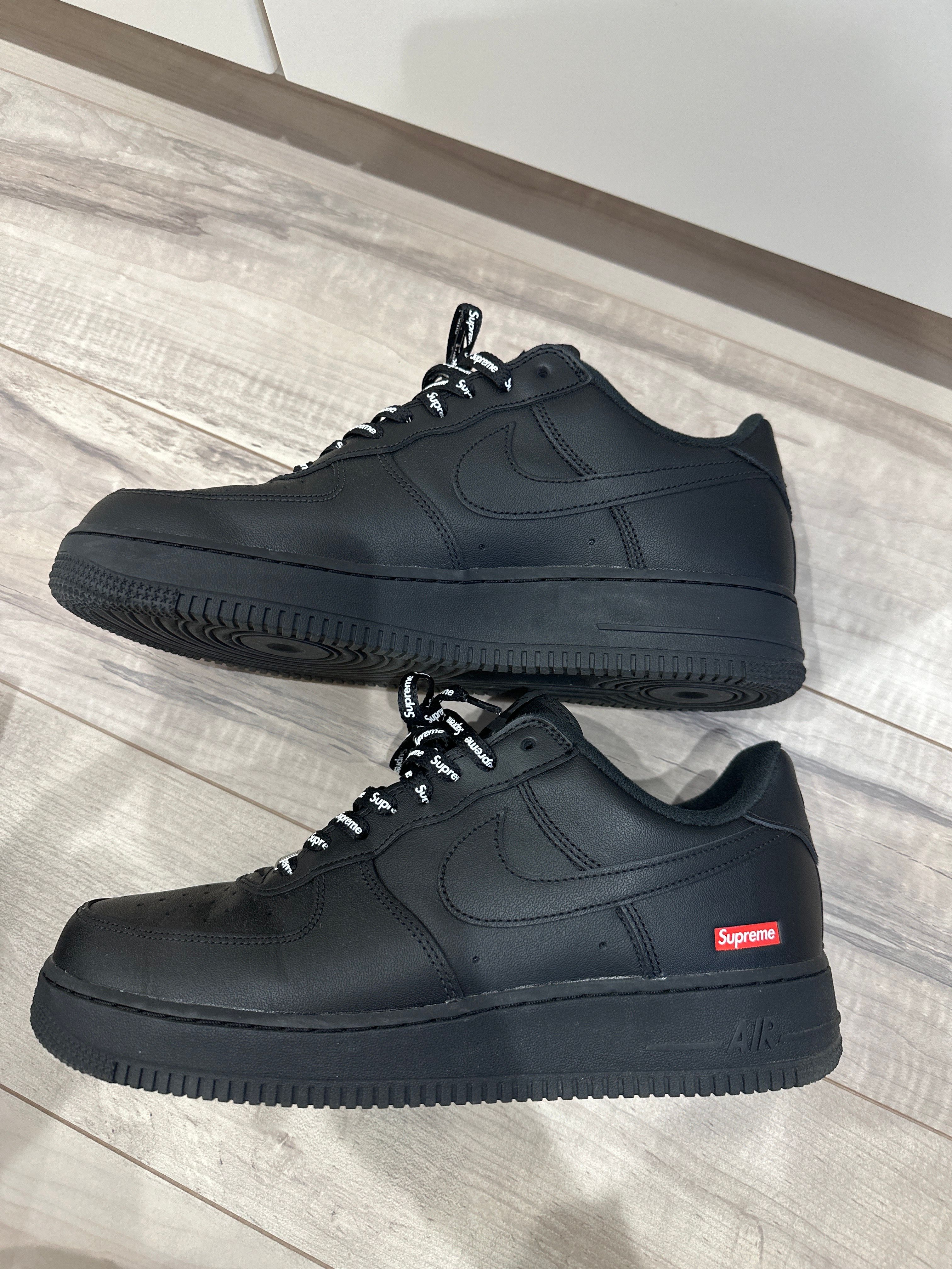 Supreme × Nike Air Force 1 Low "Black"