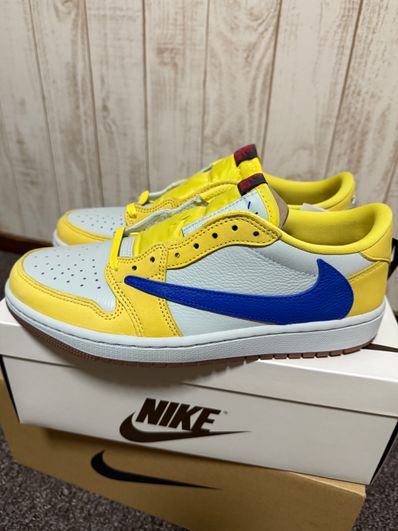 Travis Scott × Nike Women's Air Jordan 1 Retro Low OG "Canary"