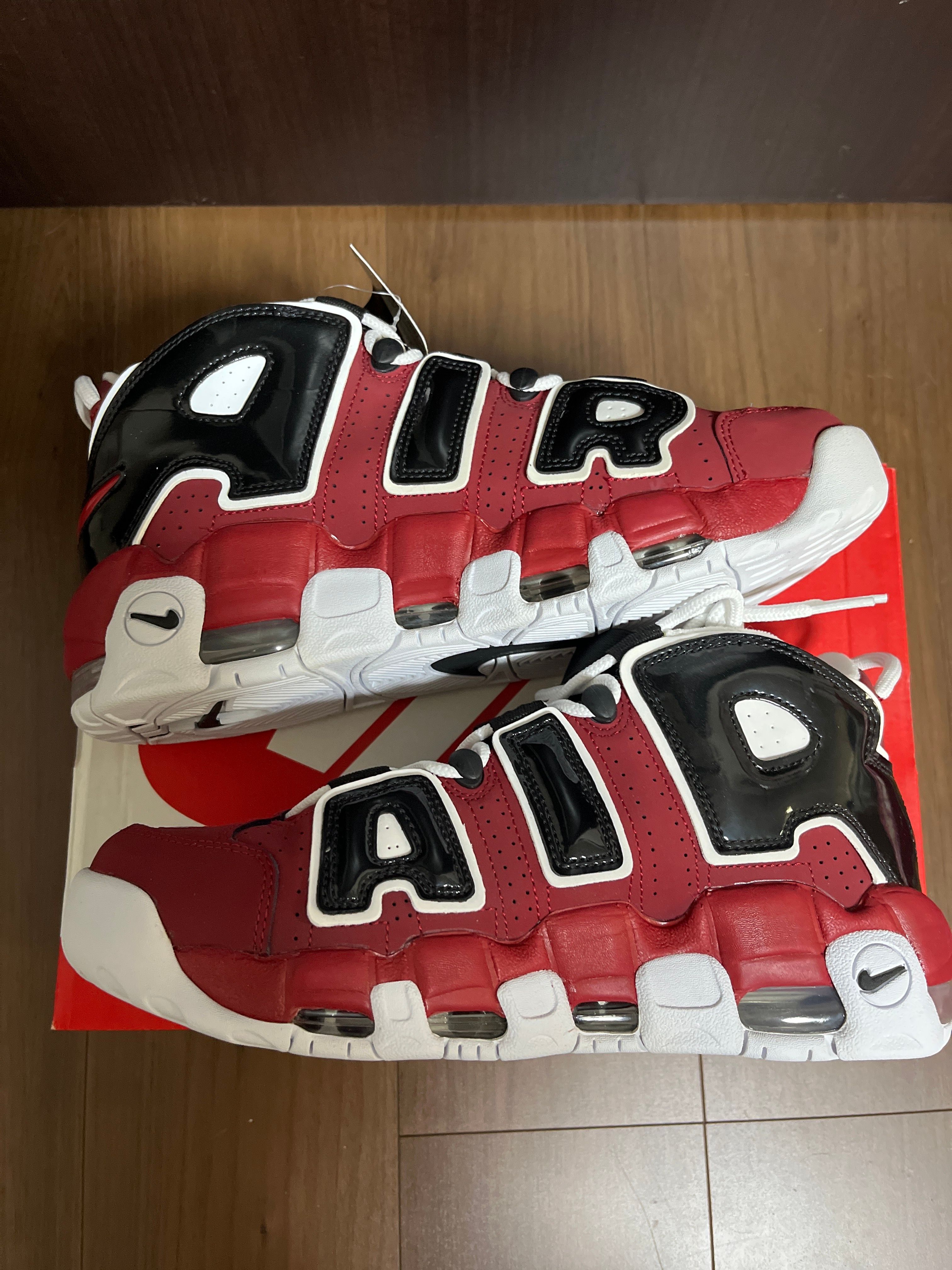 Nike Air More Uptempo ’96 "Black and Varsity Red" (2021) 