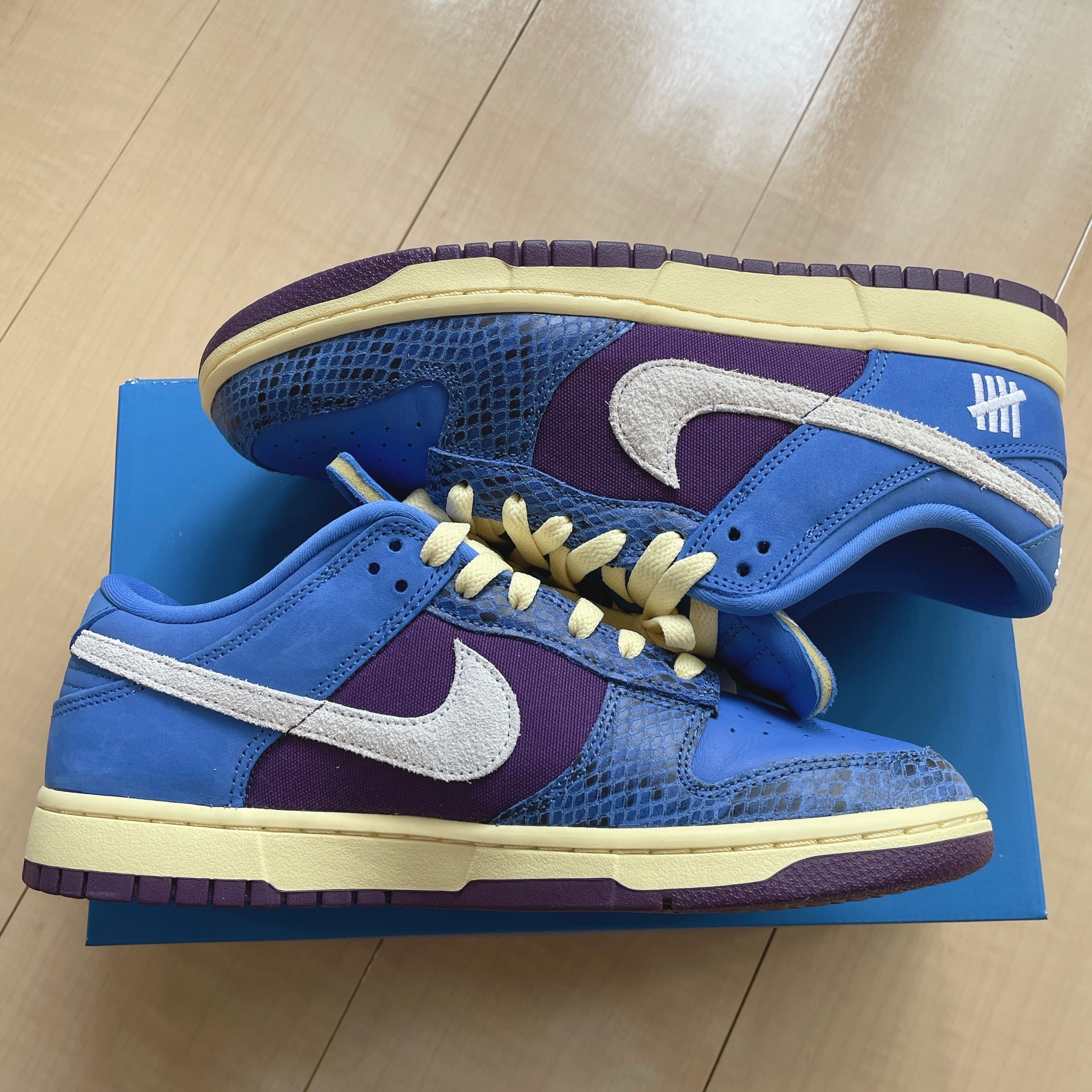 UNDEFEATED × Nike Dunk Low SP "Royal"