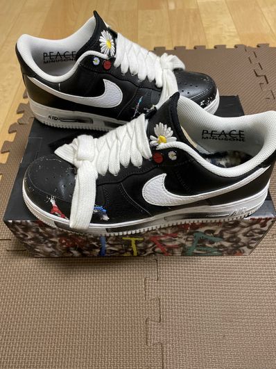 PEACEMINUSONE × Nike Air Force 1 Low Para Noise "Black" / G-DRAGON