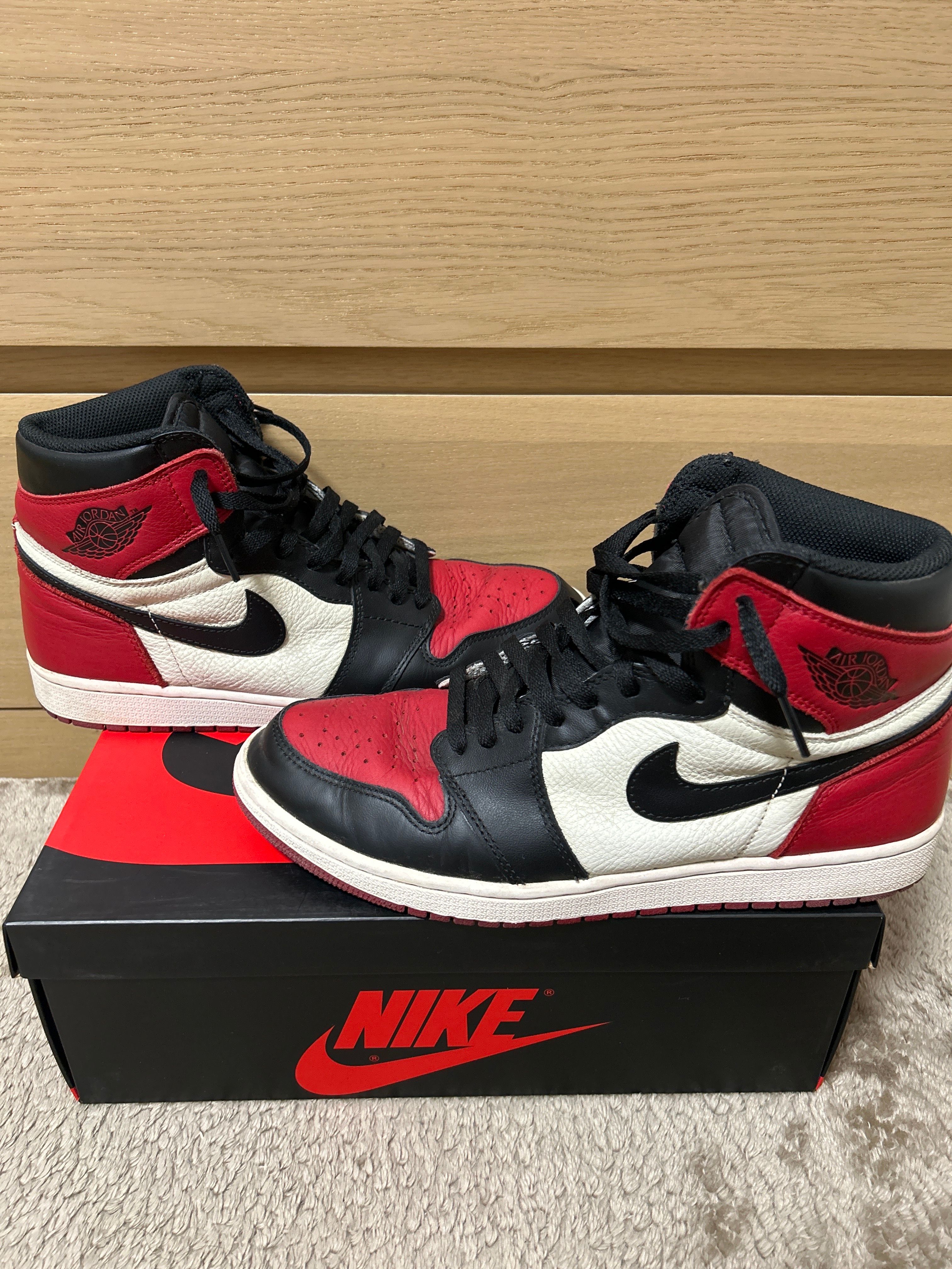 Nike Air Jordan 1 Retro High OG "Bred Toe"