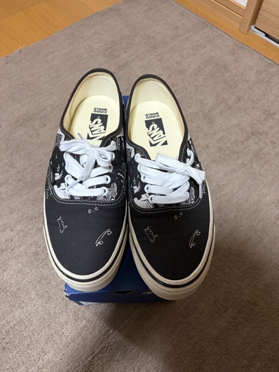 POPMART × Vans Premium Authentic 44 "Dimoo Black/True White"