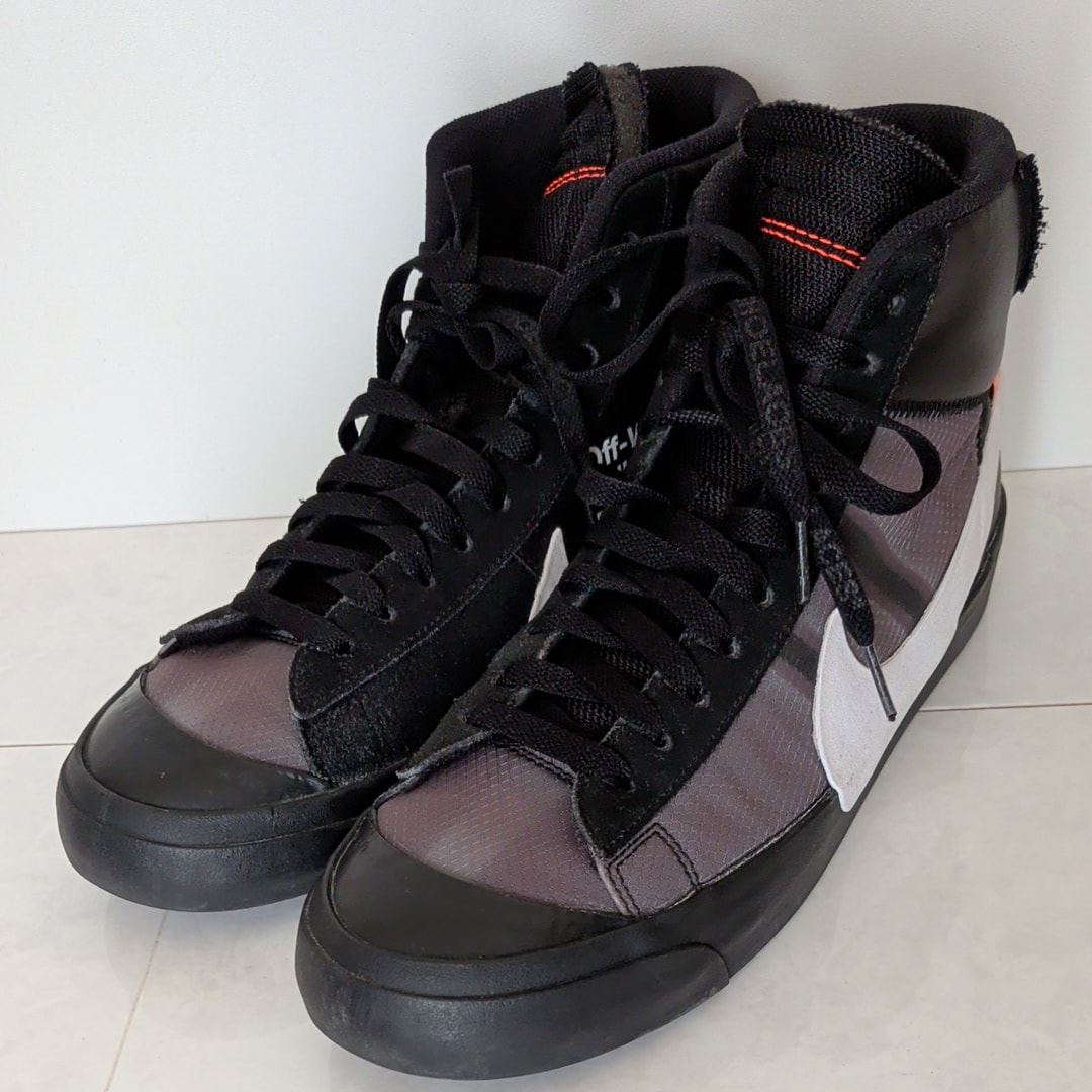 Off-White × Nike Blazer Studio Mid "Grim Reaper"