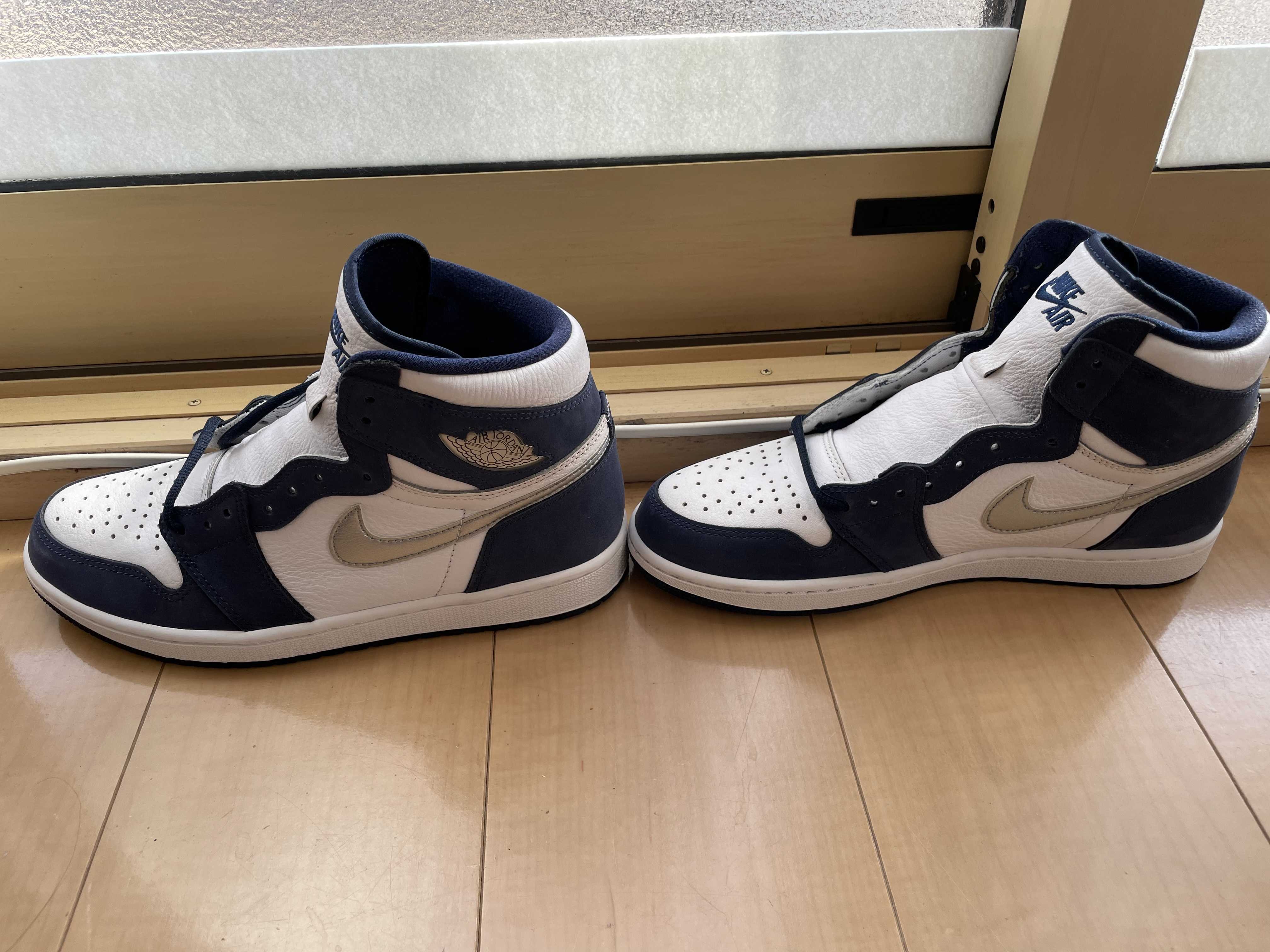 Nike Air Jordan 1 High OG CO.JP "White/Midnight Navy" (2020)(ブリーフケースなし)