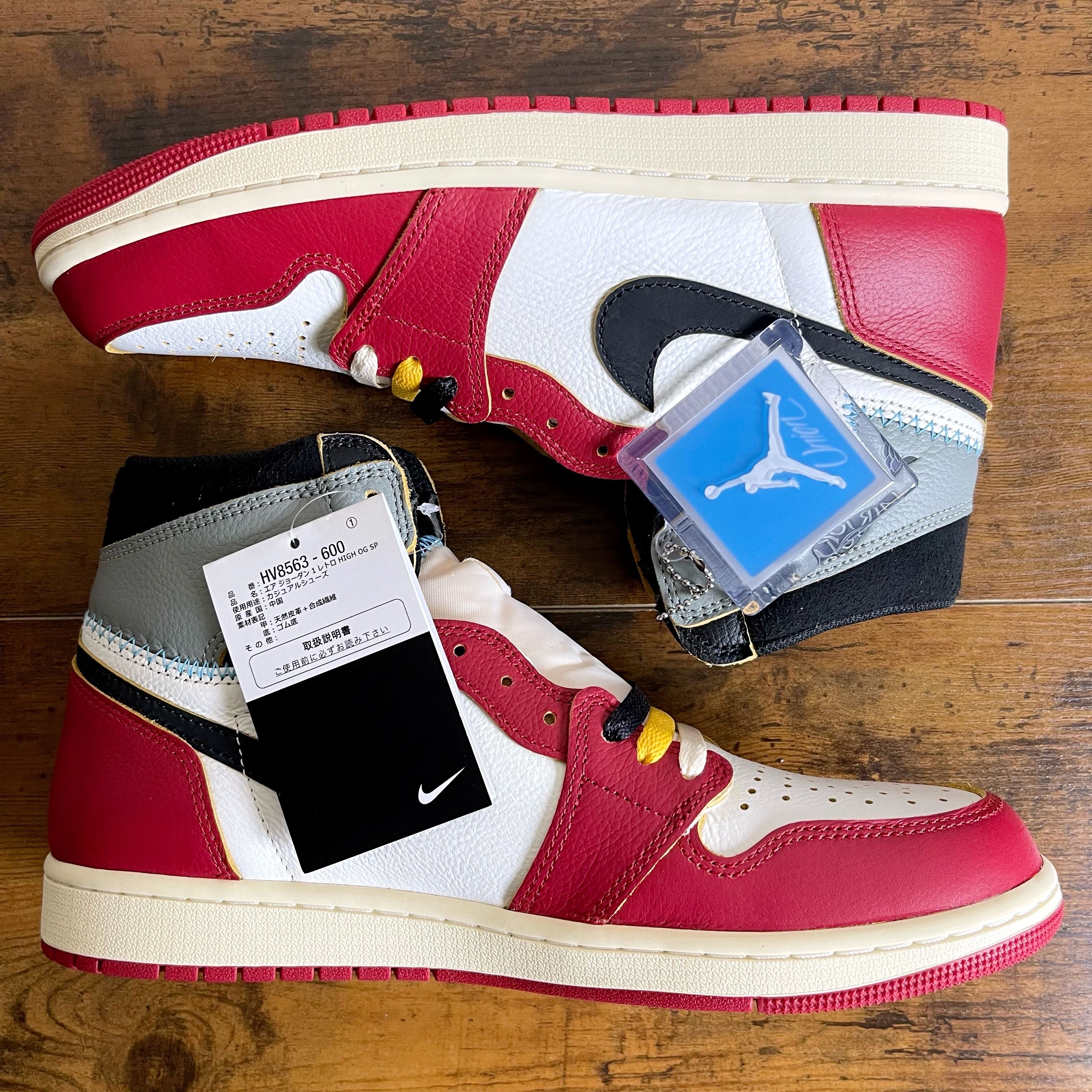 UNION × Nike Air Jordan 1 Retro High OG "Chicago/Shadow"