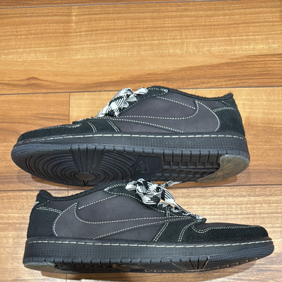 Travis Scott × Nike Air Jordan 1 Low OG SP "Black Phantom"