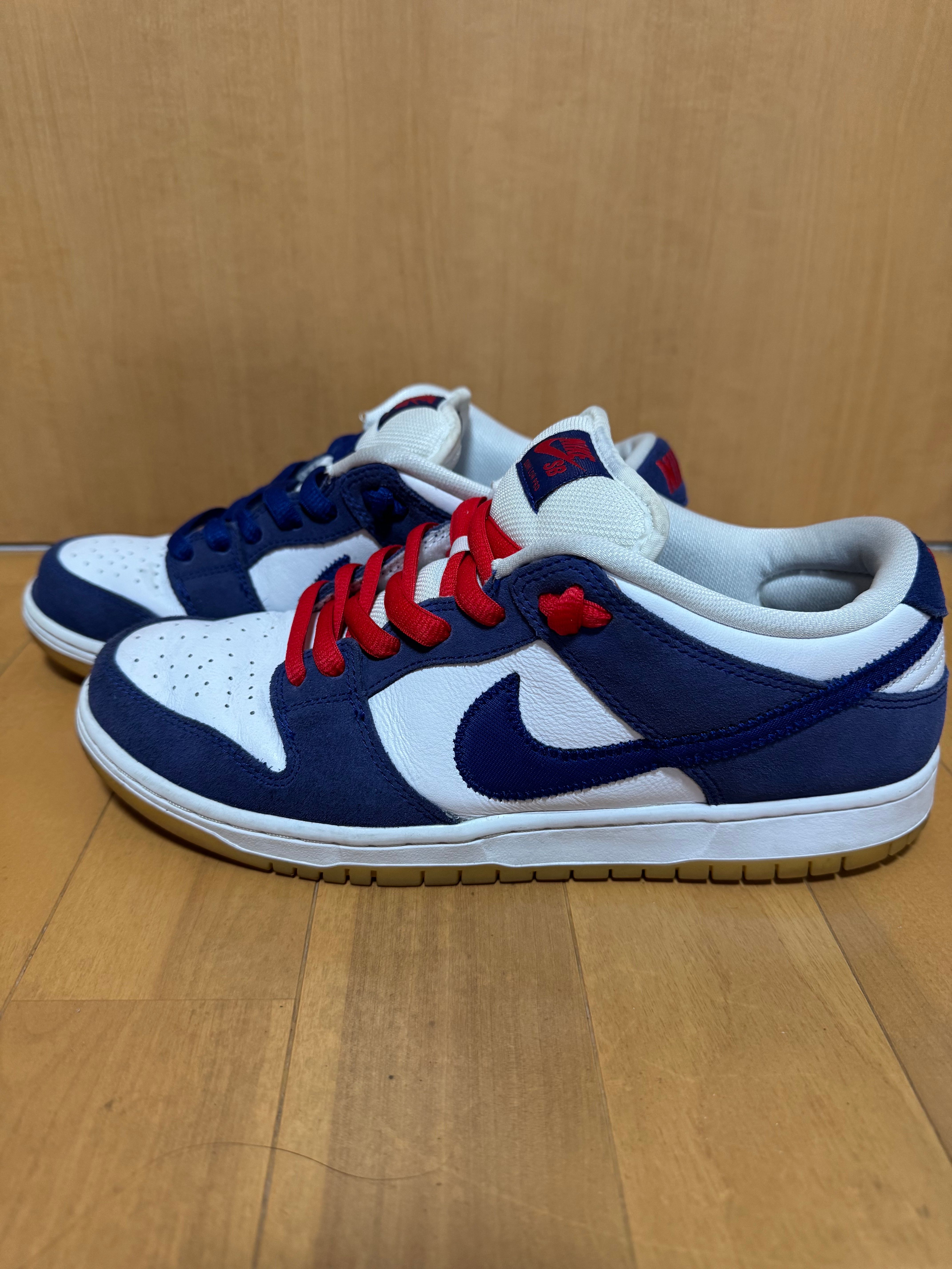 Nike SB Dunk Low "Los Angeles Dodgers/Deep Royal Blue"