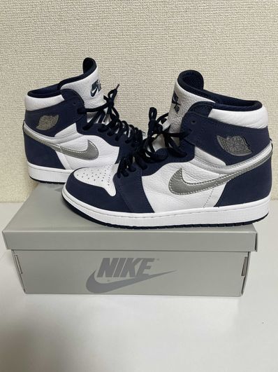 Nike Air Jordan 1 High OG CO.JP "White/Midnight Navy" (2020)(ブリーフケースなし)