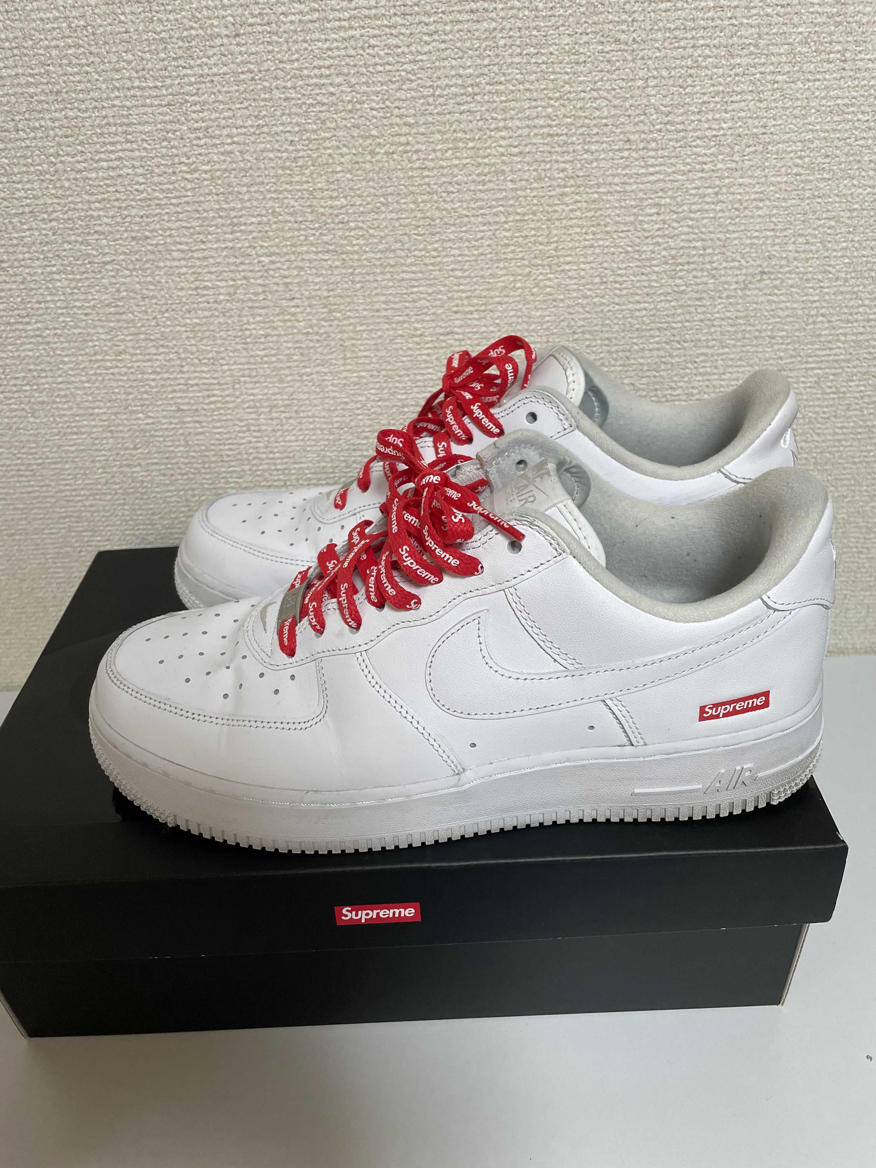 Supreme × Nike Air Force 1 Low "White"