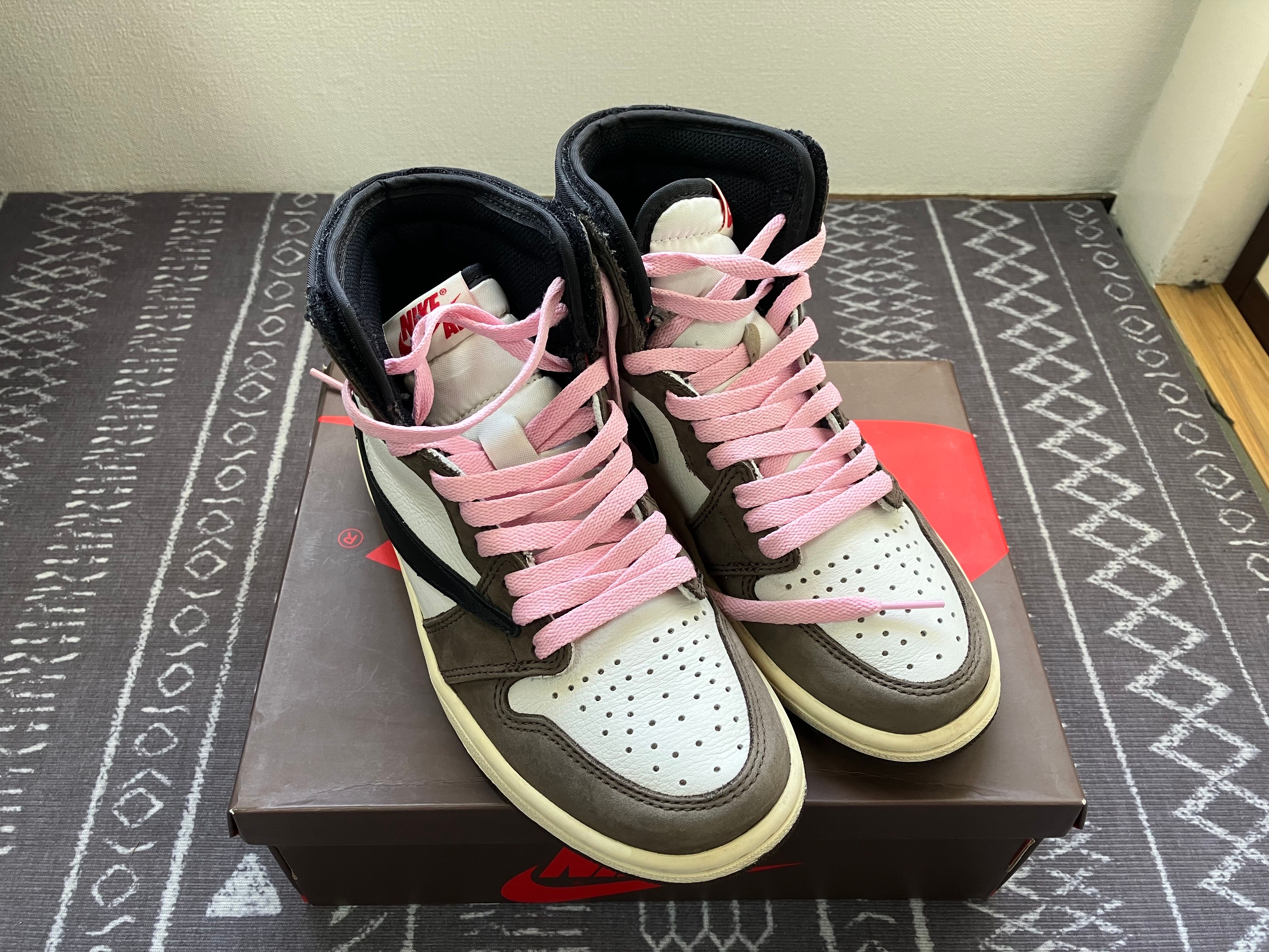 Travis Scott × Nike Air Jordan 1 Retro High OG TS SP "Sail/Dark Mocha"