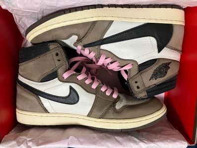 Travis Scott × Nike Air Jordan 1 Retro High OG TS SP "Sail/Dark Mocha"