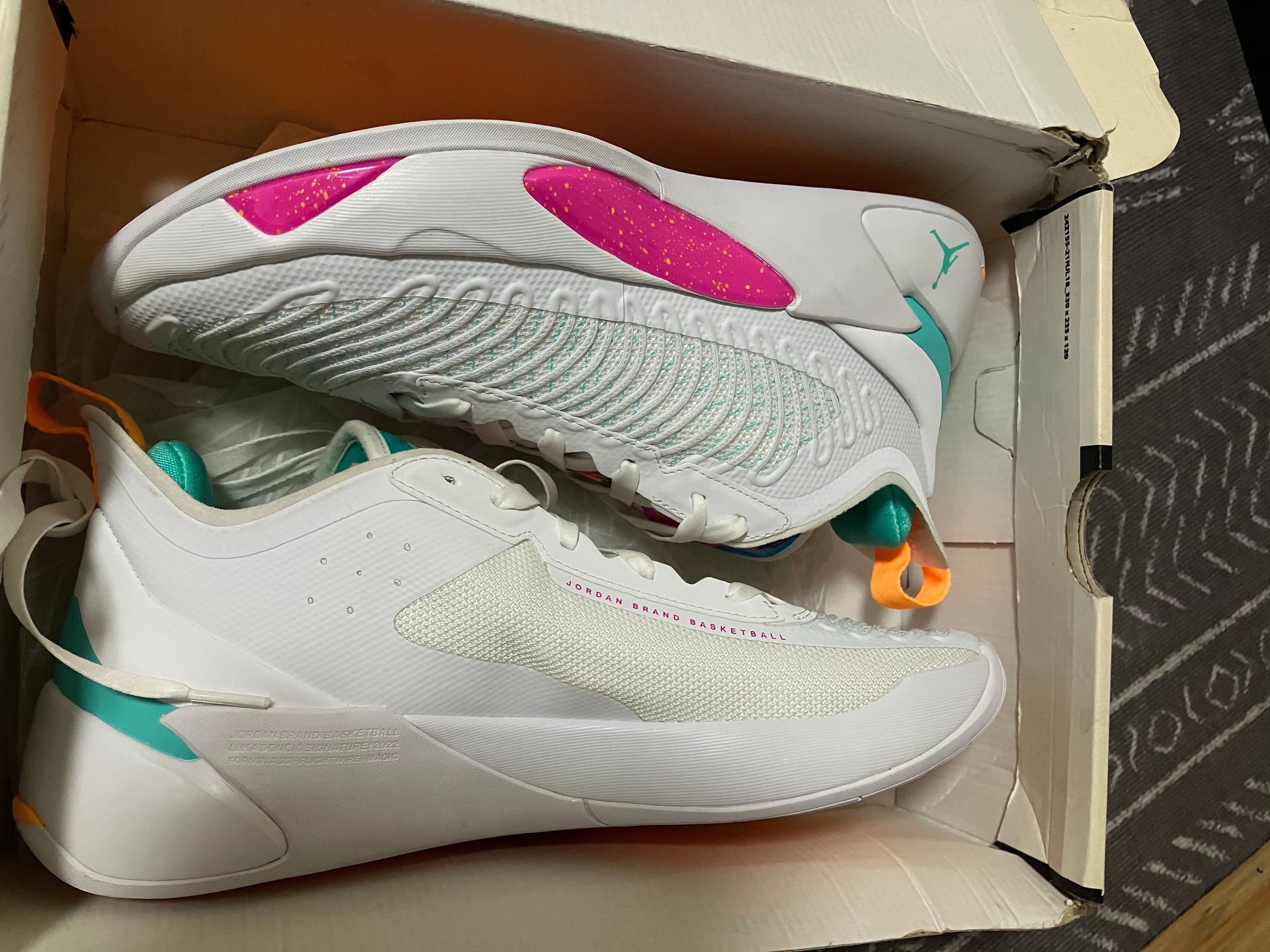 Nike Luka 1 "White/Fire Pink"