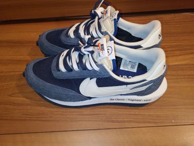 Fragment × sacai × Nike LD Waffle "Blackended Blue"