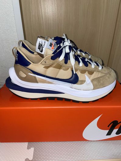 Sacai × Nike Vapor Waffle "Sesame And Blue Void"