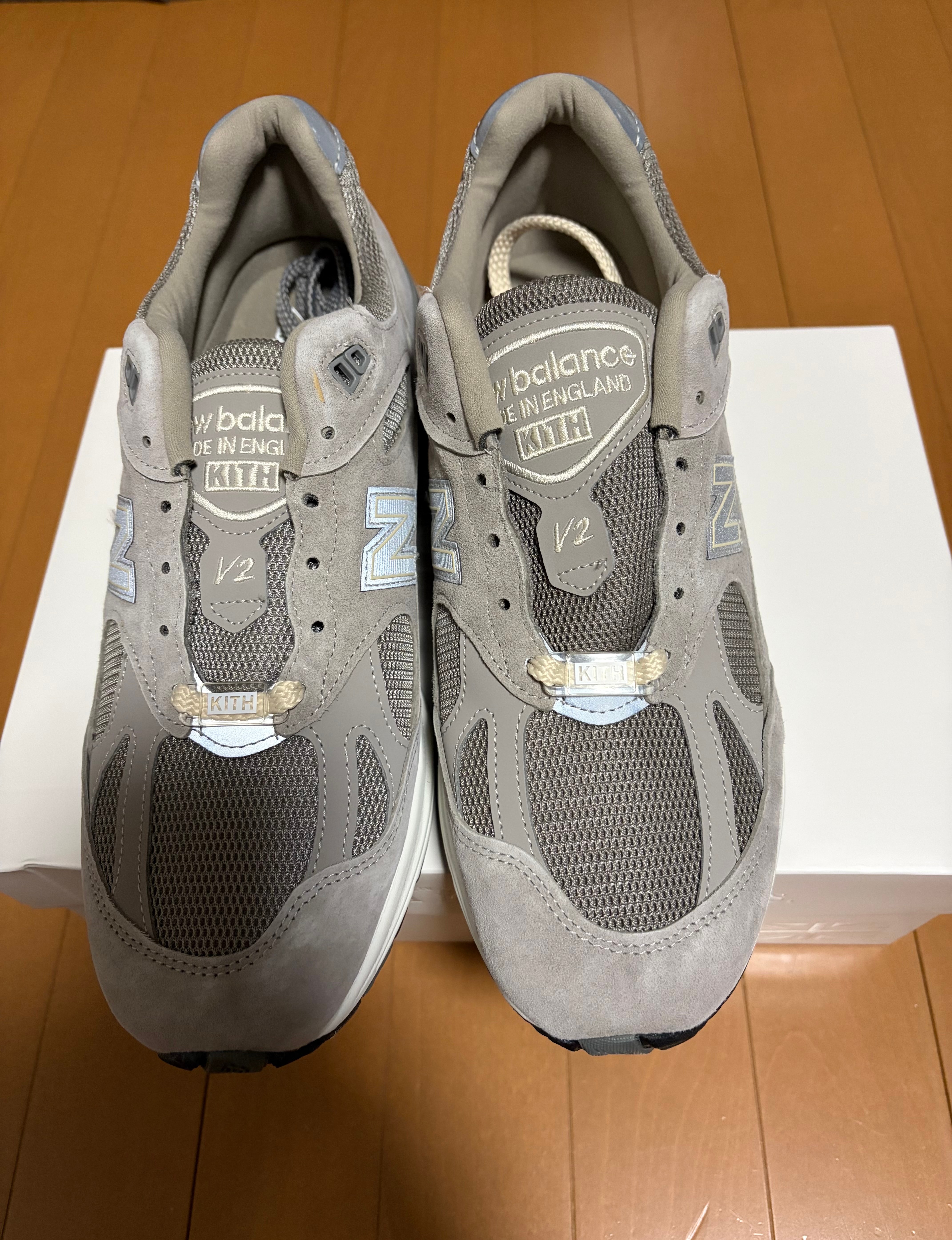 KITH 101 × New Balance 991V2 "Moonrock"