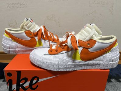 SACAI × NIKE BLAZER LOW "MAGMA ORANGE"