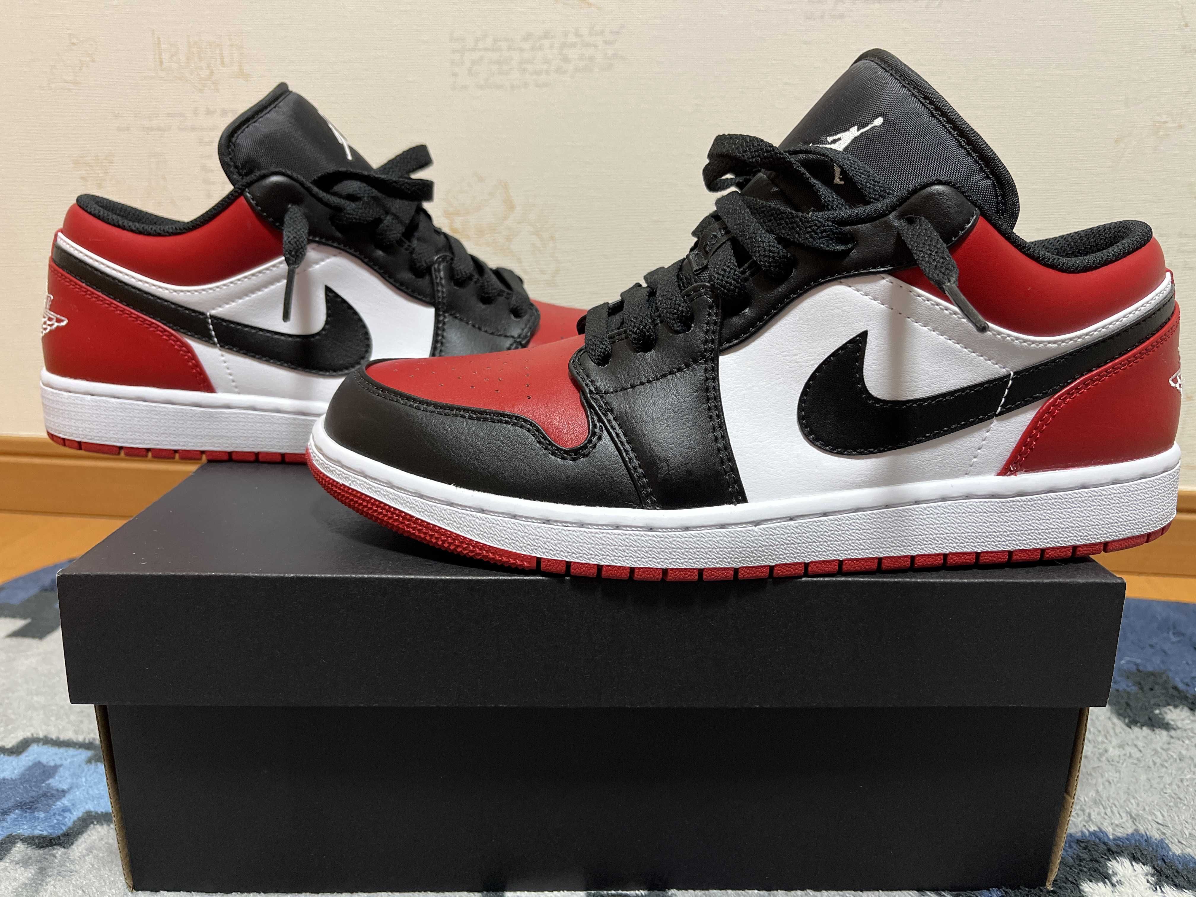 Nike Air Jordan 1 Low "Bred Toe"