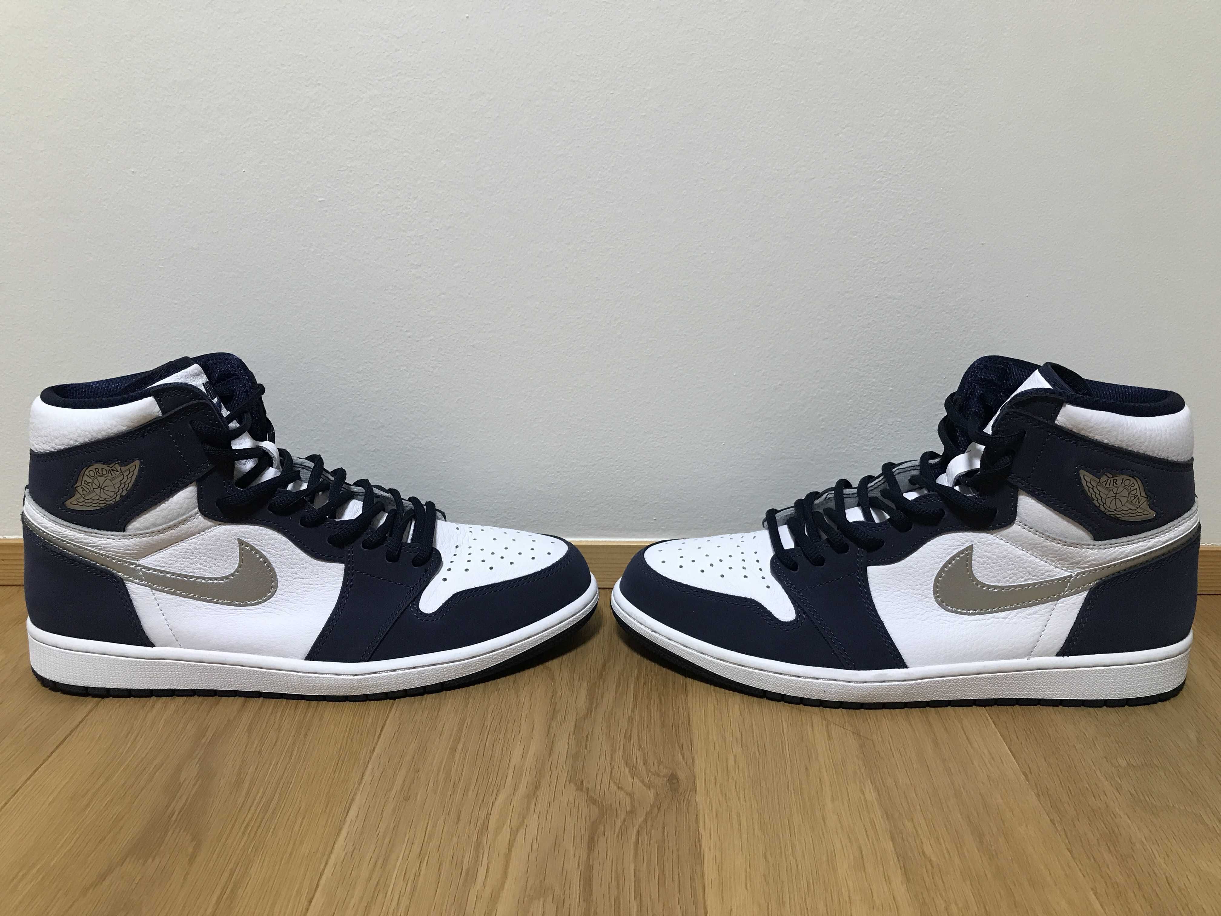 Nike Air Jordan 1 Retro High OG CO.JP "Midnight Navy"(2020)(ブリーフケース付き)