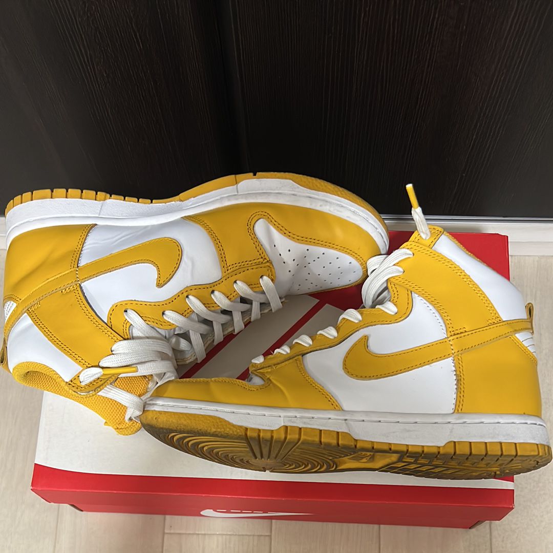 NIKE Women's DUNK HIGH "DARK SULFUR"