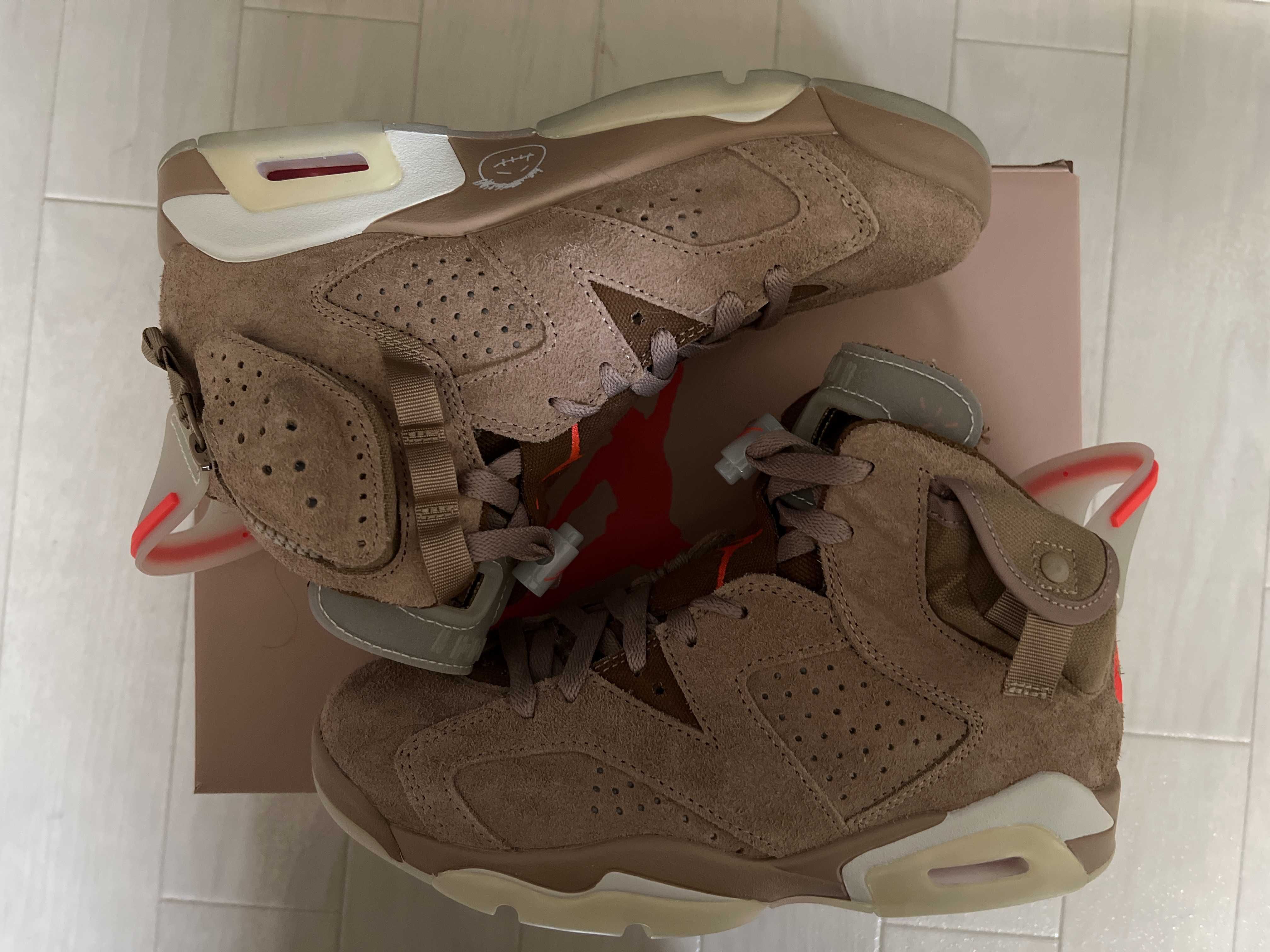 Travis Scott × Nike Air Jordan 6 "British Khaki"
