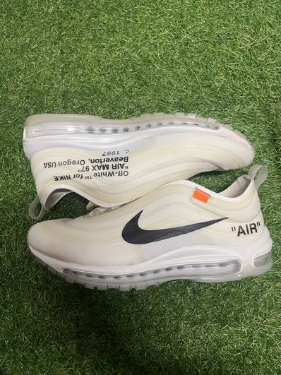Nike air max 2025 97 off white bianche