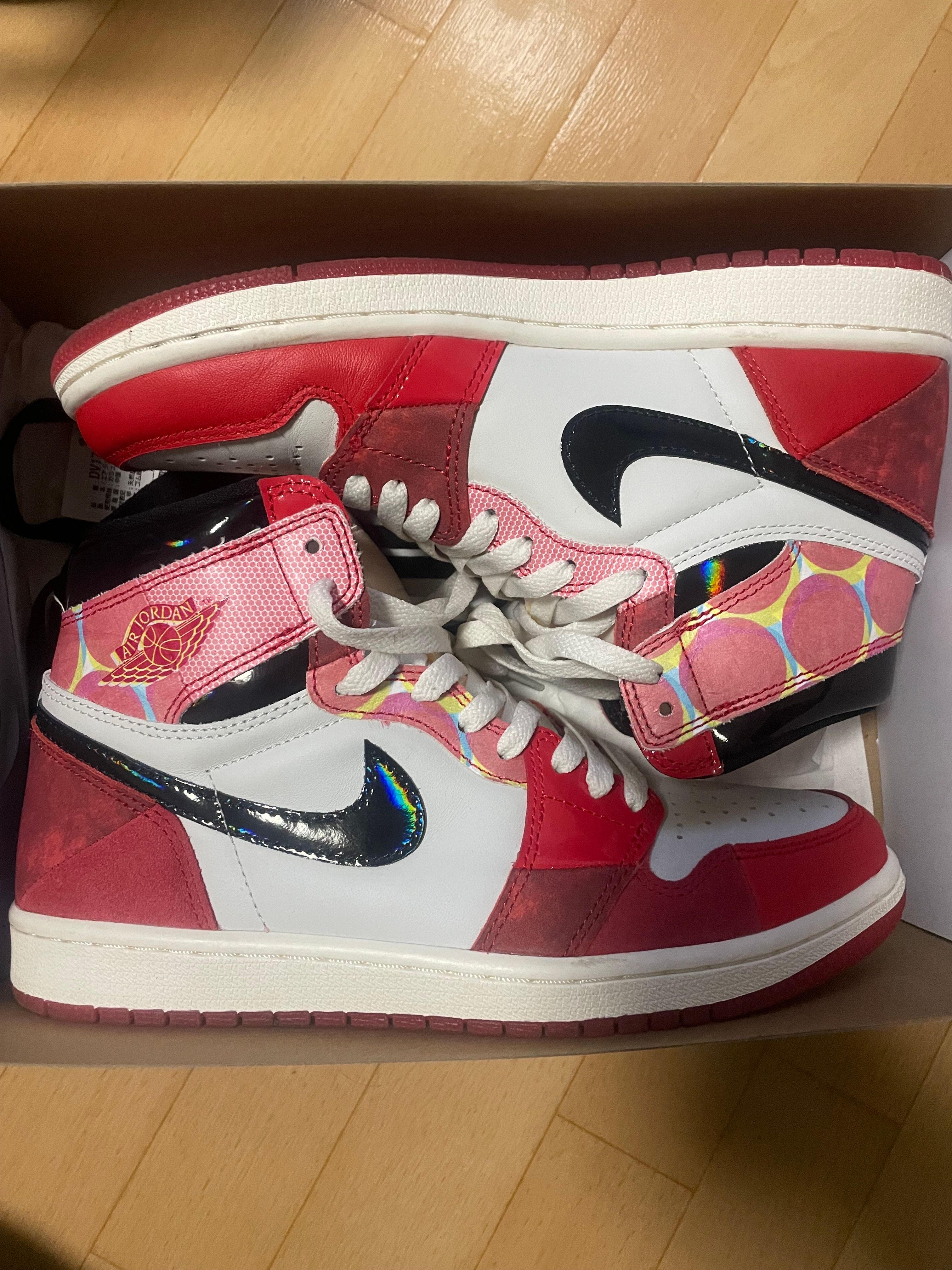 Spider-Man × Nike Air Jordan 1 Retro High OG SP "Spider-Man: Across the Spider-Verse/University Red"